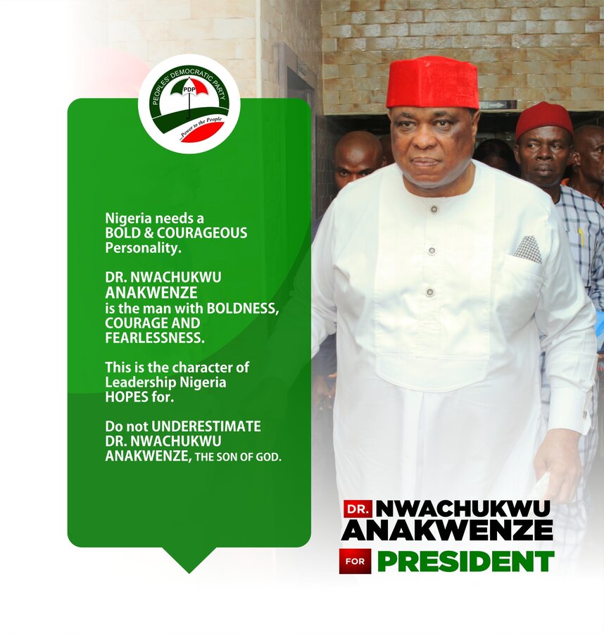 Anakwenze Campaign Organization commends former Vice President Atiku for offering to step down if