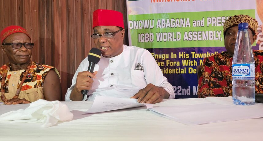 Dr. Nwachukwu Anakwenze visits Enugu consults Ndigbo 
